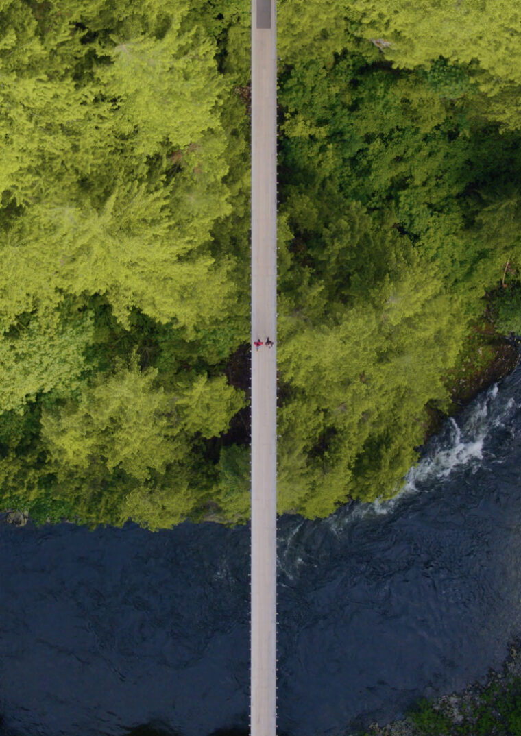 cross the capilano suspension bridge